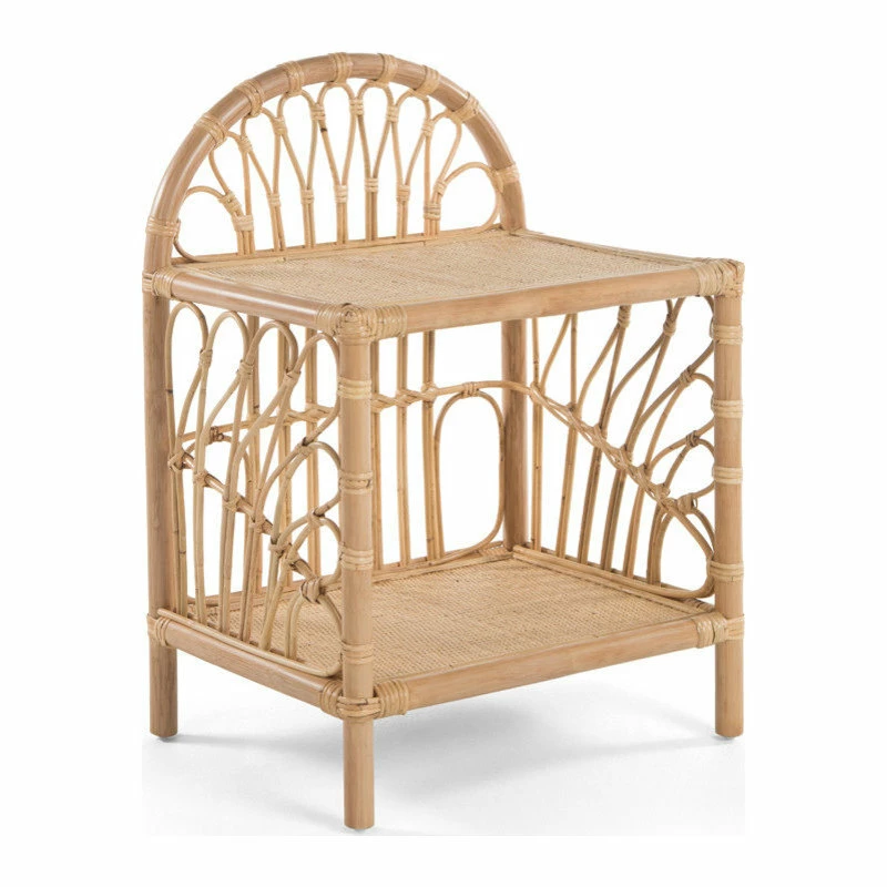 Best Sale ๐ KOUBOO Rattan Loop Nightstand, Natural ๐ - Image 2