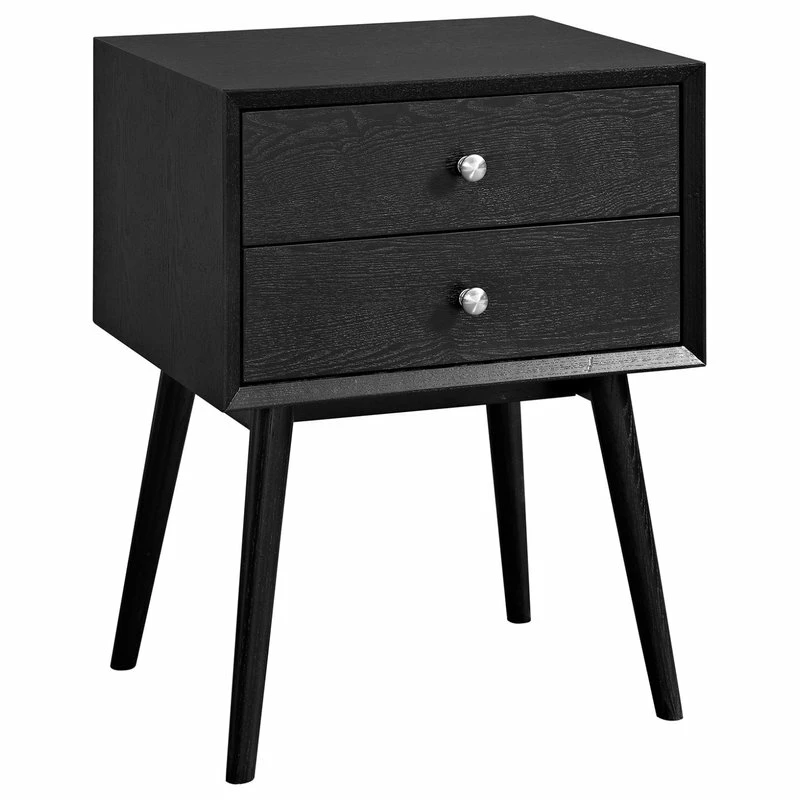 Budget ๐ LexMod Dispatch Nightstand, Black ๐ฅ - Image 6
