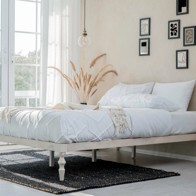 Top 10 😉 Madeleine Home Inc. Rhonda Platform Bed, White Wash, Queen 🌟 - Image 7