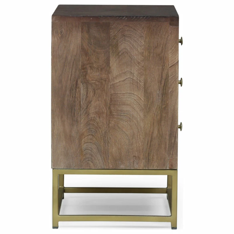 Cheap ✔️ GDFStudio Javayah Wooden Night Stand 👏 - Image 7