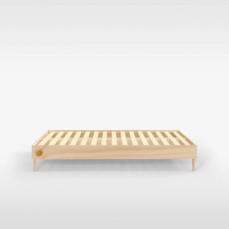 Wholesale 🌟 ELuxury Wooden Platform Bed Frame - Multiple Finishes Available, Natural, King 👏 - Image 7