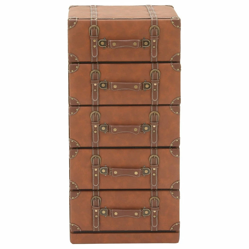 Cheap 🔔 Brimfield & May Traditional Brown Wood Chest 55771 😍