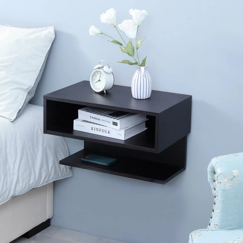 Wholesale ๐ฏ Welland Industries LLC WELLAND 24" Wall Mounted Floating Nightstand, Espresso ๐ - Image 4
