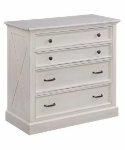 Best deal ✔️ Homestyles Seaside Lodge Off-White Wood Chest 👏