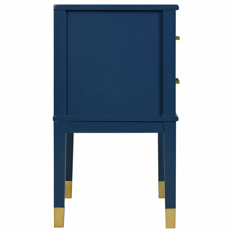 New โญ Elements Picket House Furnishings Brody Side Table With Navy Finish CTBN450NS ๐ - Image 7