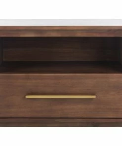 Best Pirce ✨ Safavieh Mallory 1 Drawer Nightstand, Brown 😍