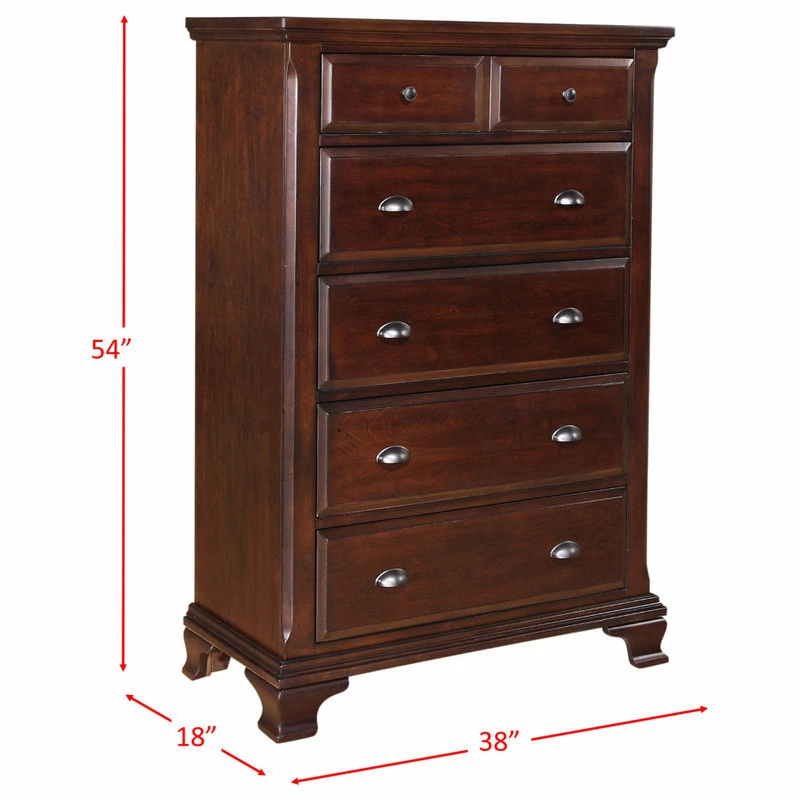 Top 10 ๐ Elements Picket House Furnishings Brinley Cherry Chest CN600CH ๐ - Image 4