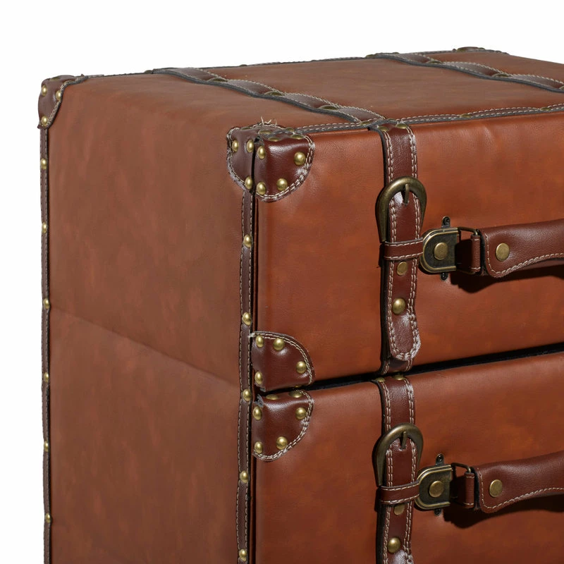 Cheap 🔔 Brimfield & May Traditional Brown Wood Chest 55771 😍 - Image 13