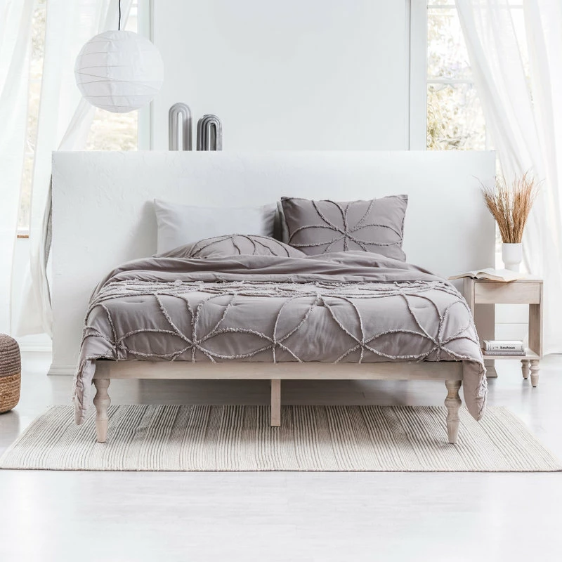 Top 10 😉 Madeleine Home Inc. Rhonda Platform Bed, White Wash, Queen 🌟 - Image 5