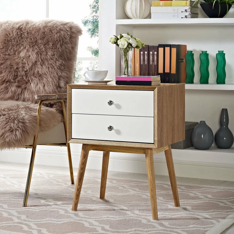 Best deal ๐คฉ LexMod Dispatch Nightstand, Natural White ๐ฏ - Image 5