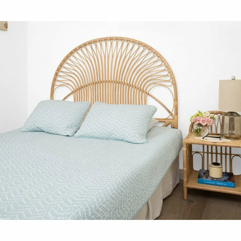 Best Sale ๐ KOUBOO Rattan Loop Nightstand, Natural ๐ - Image 3