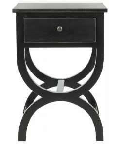 Outlet ๐ Safavieh Maxine Night Table, Black ๐งจ