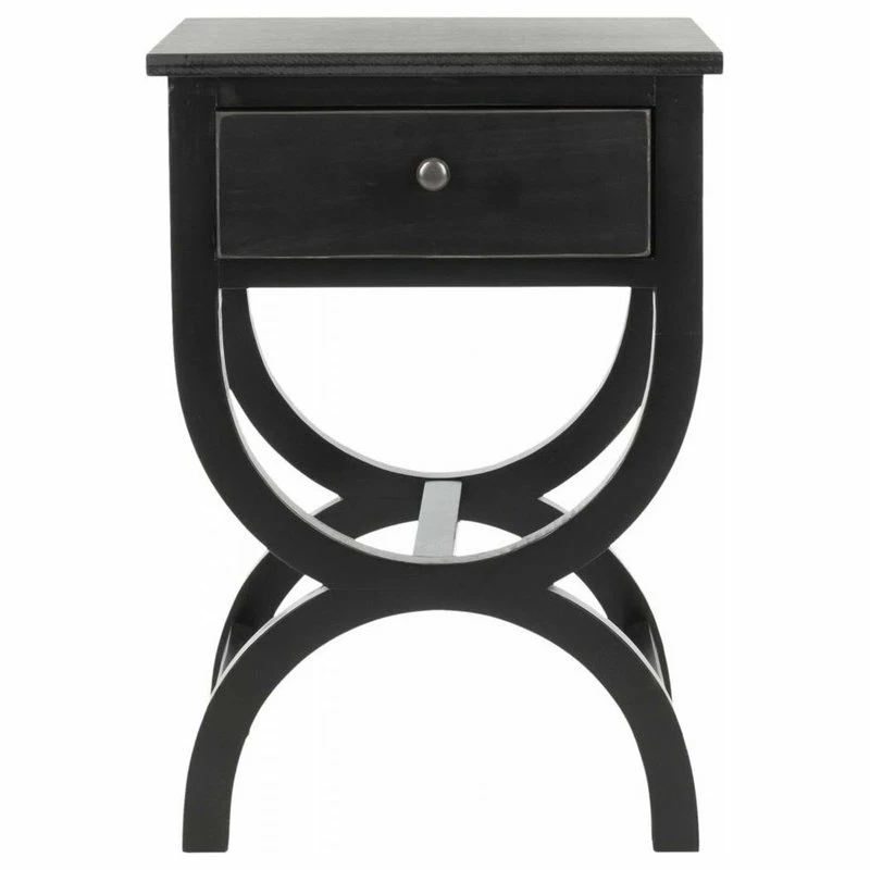 Outlet ๐ Safavieh Maxine Night Table, Black ๐งจ
