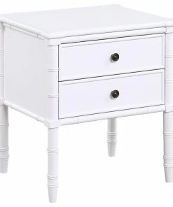 Coupon ๐ Comfort Pointe Ellison 2-Drawer Nightstand, White โจ