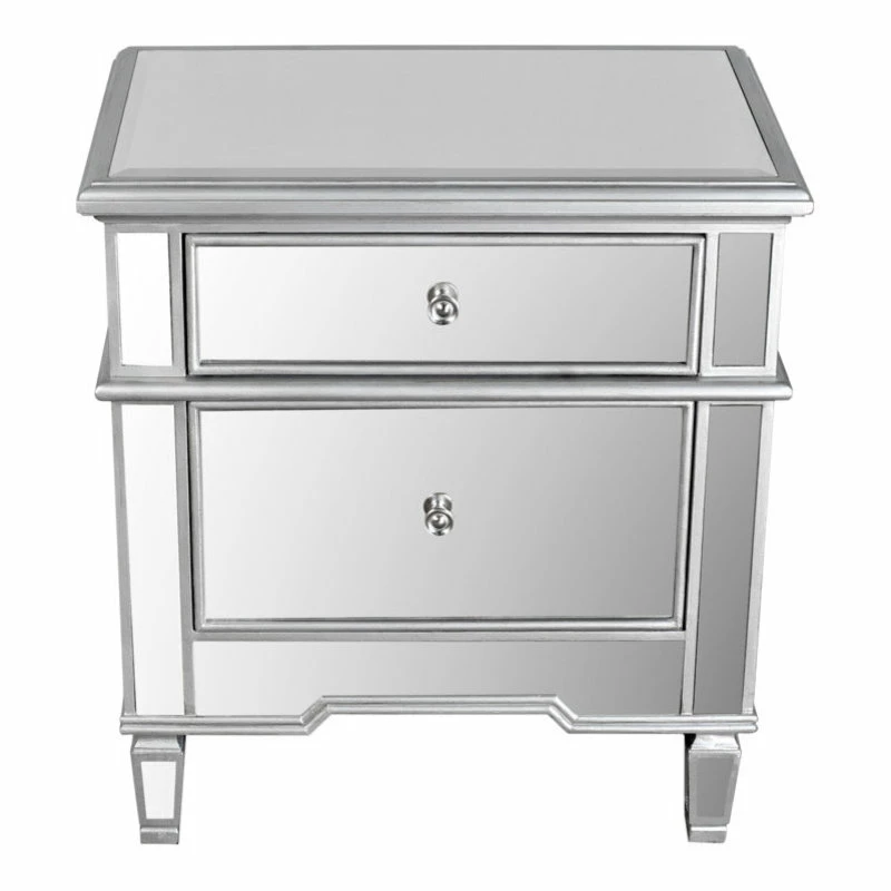 Flash Sale ๐ฅฐ Best Master Furniture 2-Drawer Mirrored Accent Stand ๐ - Image 2