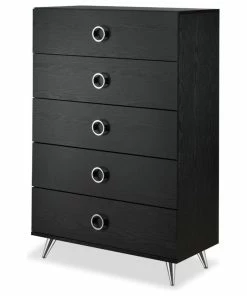 Promo 💯 Acme Furniture Acme Elms Chest, Black 🔥