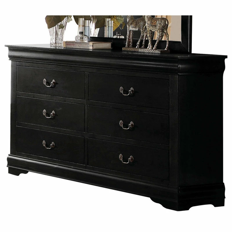 Best Pirce 🌟 Acme Furniture Louis Philippe 👗 Dresser, Black 🎁 - Image 2