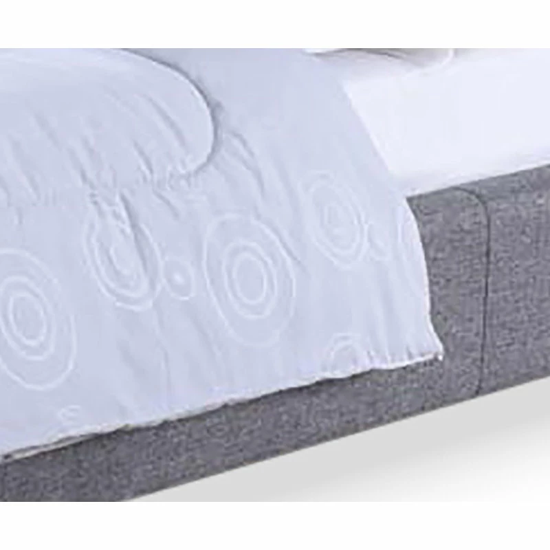 Flash Sale ⭐ Baxton Studio Hillary Gray Fabric Upholstered Platform Bed, Full Size 👍 - Image 2