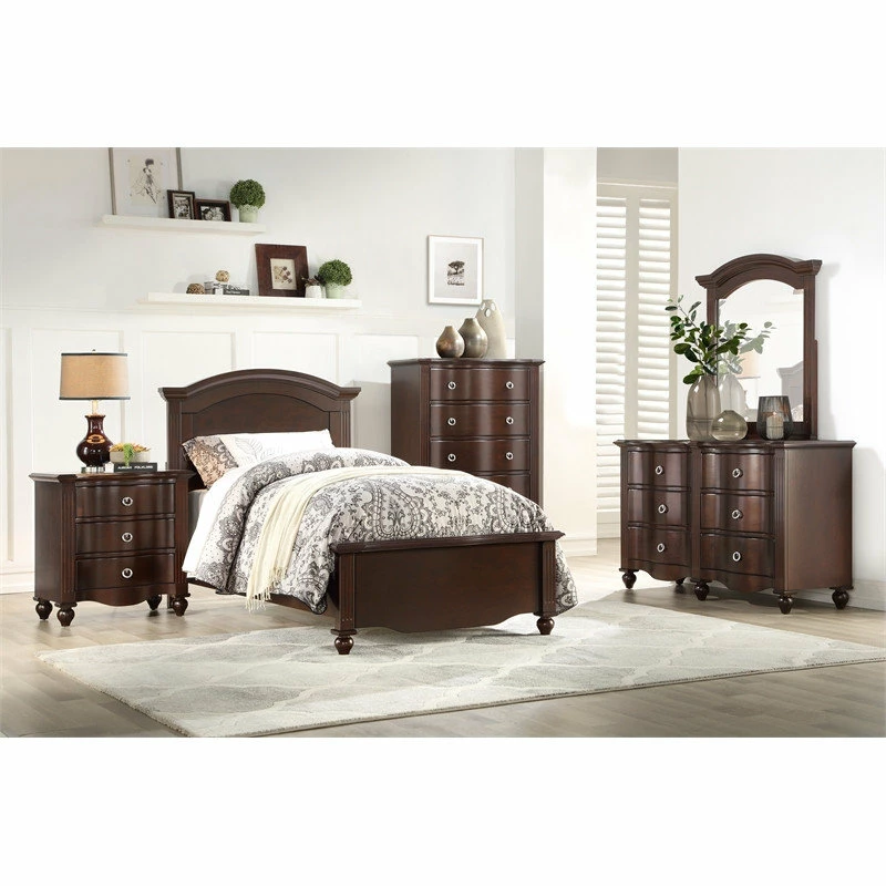 Promo βοΈ Domain Industries Inc. Lexicon Meghan 36" 5 Dovetail Drawers Traditional Wood Chest In Espresso π - Image 5