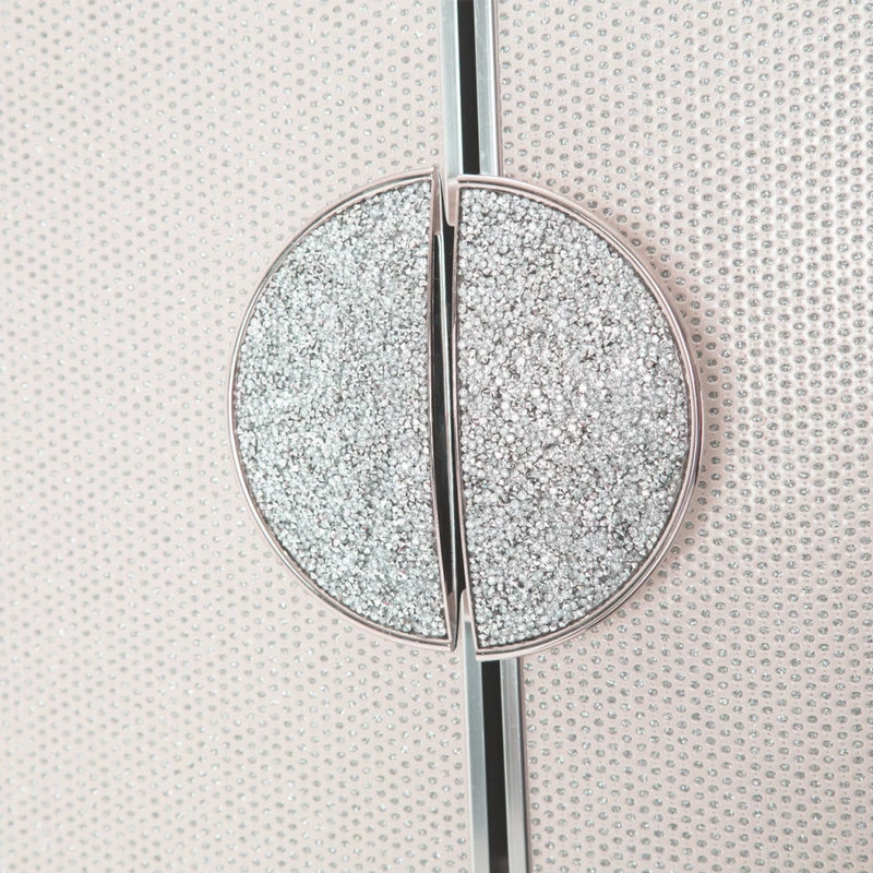 Wholesale 🌟 Michael Amini Glimmering Heights Upholstered Swivel Lingerie Chest - Ivory 🤩 - Image 4