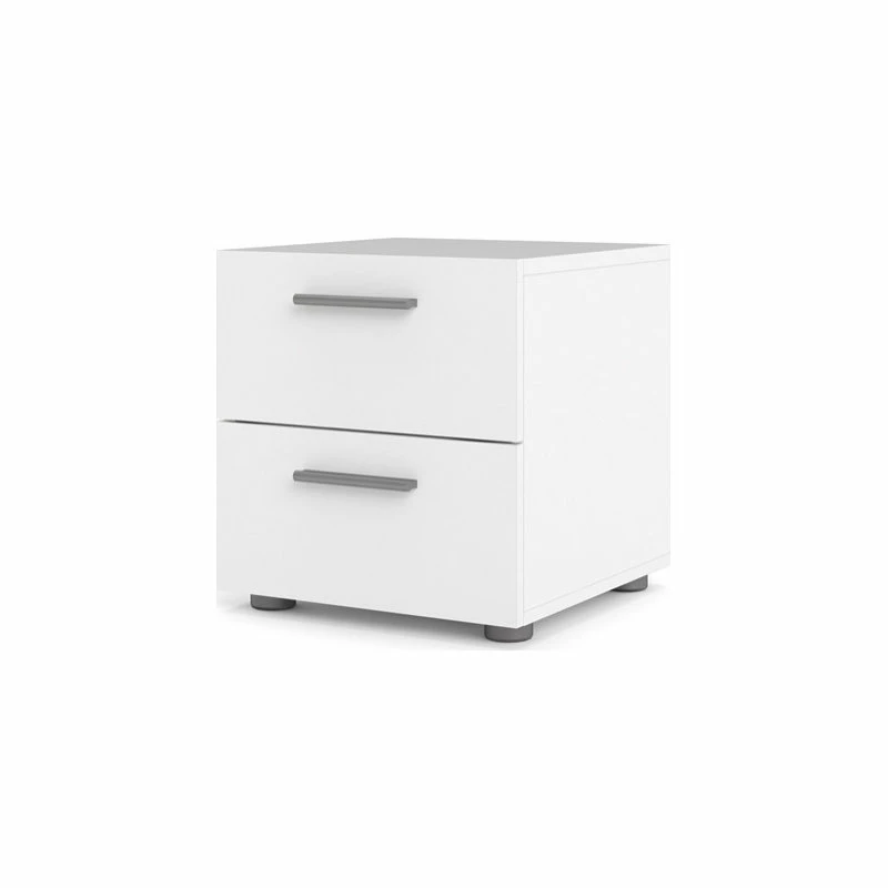 Top 10 😍 Home Square 3 Piece Double 👗 Dresser And Nightstand Bedroom Set In White ⌛ - Image 2