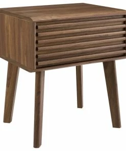 Best deal ✔️ Modway Render End Table Nightstand EEI-3345-WAL ✨