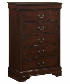 Discount โ Picket House Louis Philippe 5 Drawer Chest, Cherry ๐