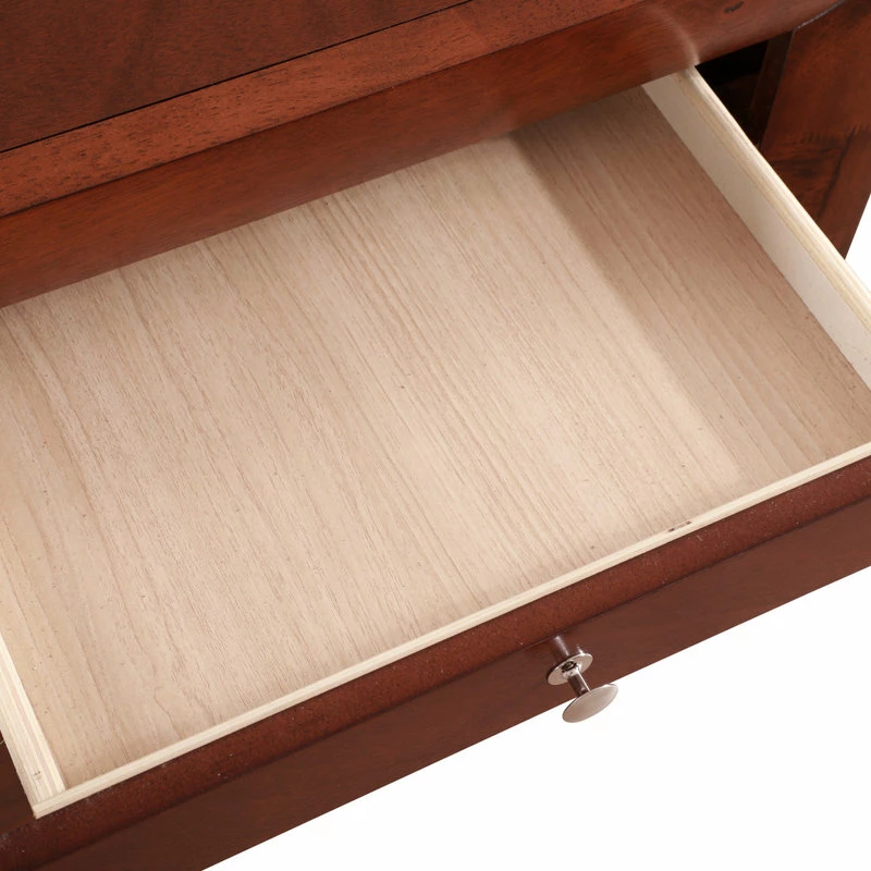 Promo 😍 Glory Furniture Nightstand, Cherry ✔️ - Image 4