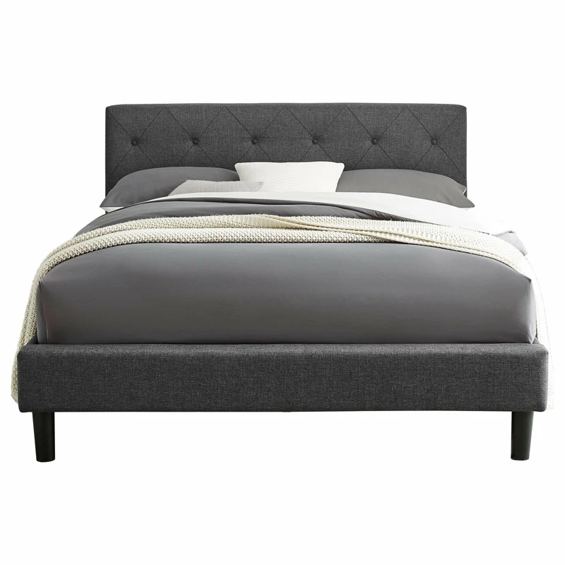 Wholesale โ๏ธ Camden Isle Monticello Gray Bed, Queen ๐
