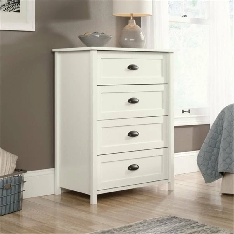 Discount β Bowery Hill 4 Drawer Chest In Soft White π - Image 2