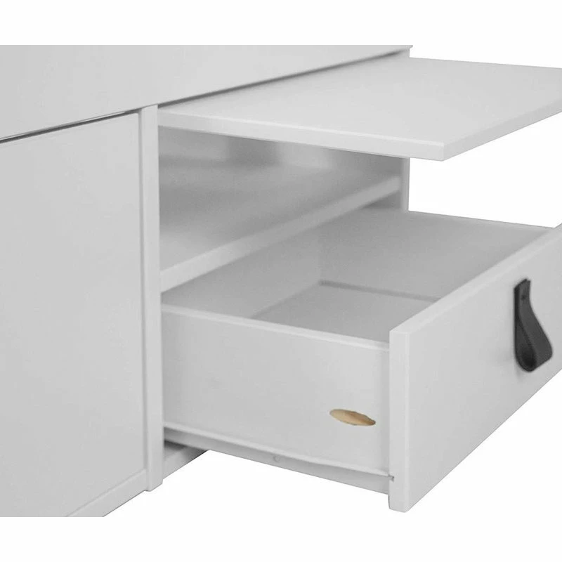 Outlet โค๏ธ Memomad Bali Storage Platform Bed With Drawers (Queen Size, Off White) ๐ฅ - Image 6