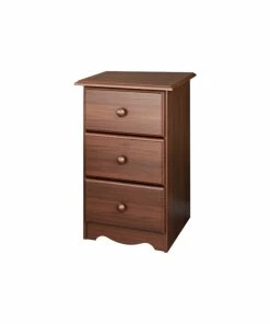 Outlet ๐งจ Palace Imports Solid Wood 3-Drawer Night Stand, Mocha โ