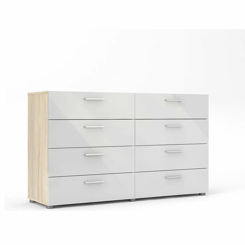 Budget ๐ Tvilum 8 Drawer Double ๐ Dresser, Oak ๐งจ - Image 2