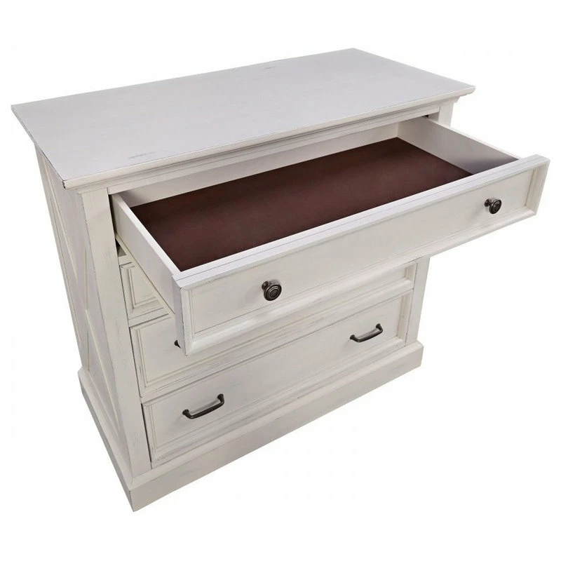 Best deal ✔️ Homestyles Seaside Lodge Off-White Wood Chest 👏 - Image 2