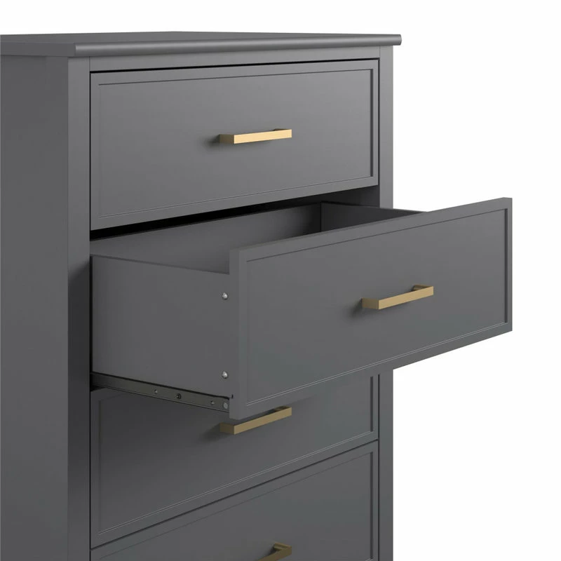 Discount ๐ Brimfield & May Westerleigh 4-Drawer ๐ Dresser, Graphite Gray โ๏ธ - Image 6