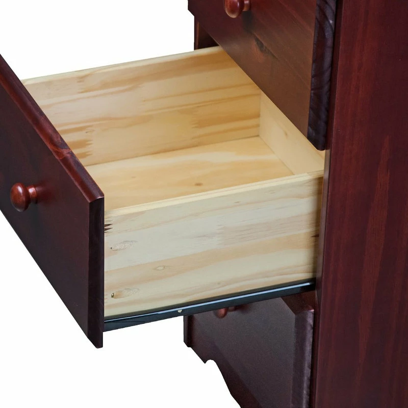 Best deal β Palace Imports Solid Wood 3-Drawer Night Stand, Mahogany π₯ - Image 3