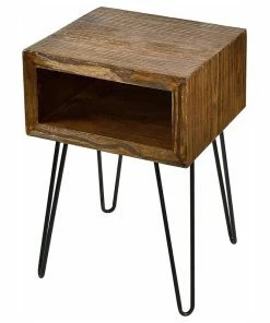 Wholesale ๐ฅฐ Welland Industries LLC Welland Solid Pine Wood Nightstand โค๏ธ