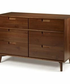 Cheapest ✨ Walker Edison 6 Drawer Mid Century Modern Wood 👗 Dresser 💯