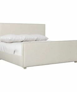 Hot Sale ❤️ Bernhardt Furniture Company Bernhardt Loft Sawyer Upholstered Bed, Morel, King 😍