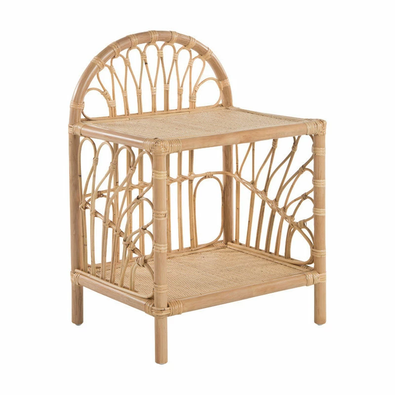 Best Sale ๐ KOUBOO Rattan Loop Nightstand, Natural ๐