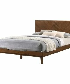 Flash Sale ✨ Vig Furniture Inc. Modrest Soren Walnut Bed, Queen 😉
