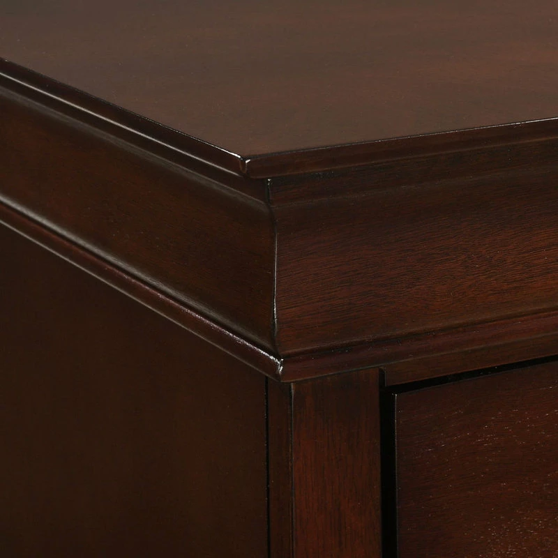 Best Pirce 😍 Picket House Louis Philippe 2 Drawer Nightstand, Cherry 😉 - Image 5