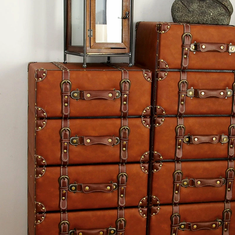 Cheap 🔔 Brimfield & May Traditional Brown Wood Chest 55771 😍 - Image 3