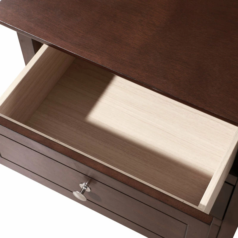 Promo ๐ฏ Glory Furniture Drake 3-Drawer Nightstand, Cappuccino ๐คฉ - Image 4