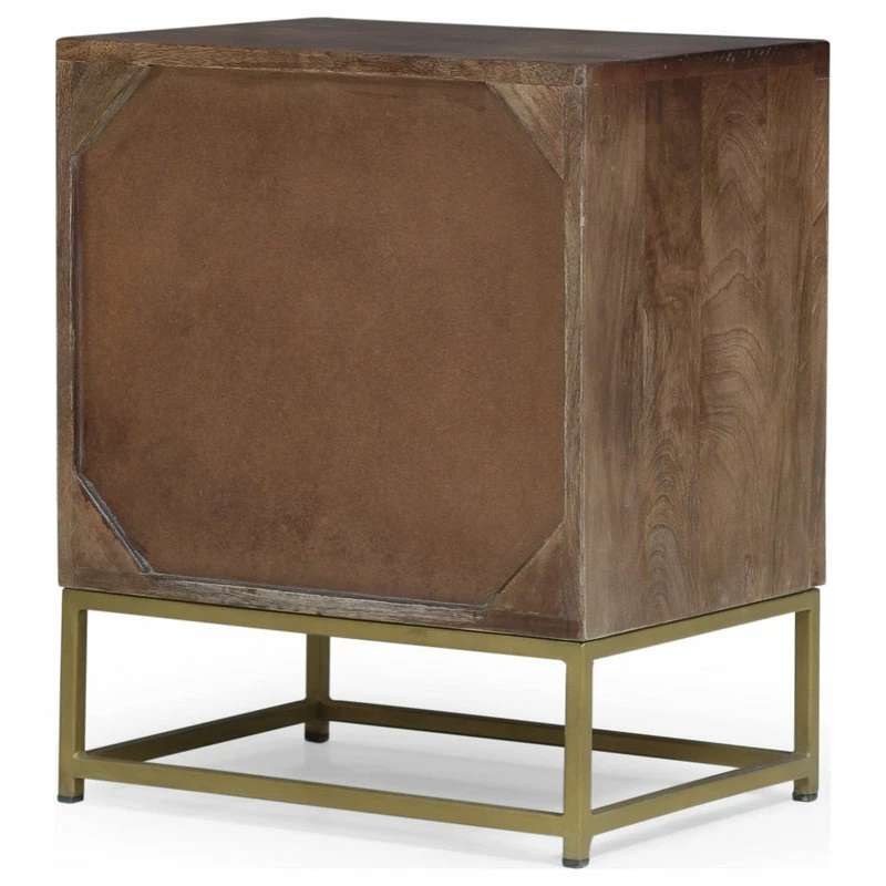 Cheap ✔️ GDFStudio Javayah Wooden Night Stand 👏 - Image 9