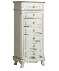 New 🧨 Lexicon Home Averny Lingerie Chest, 2-Tone Finish, Antique White, Gray 👏