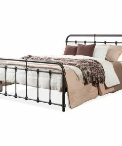 Best reviews of โญ Baxton Studio Mandy Vintage Industrial Black Finished Metal Queen Platform Bed โญ