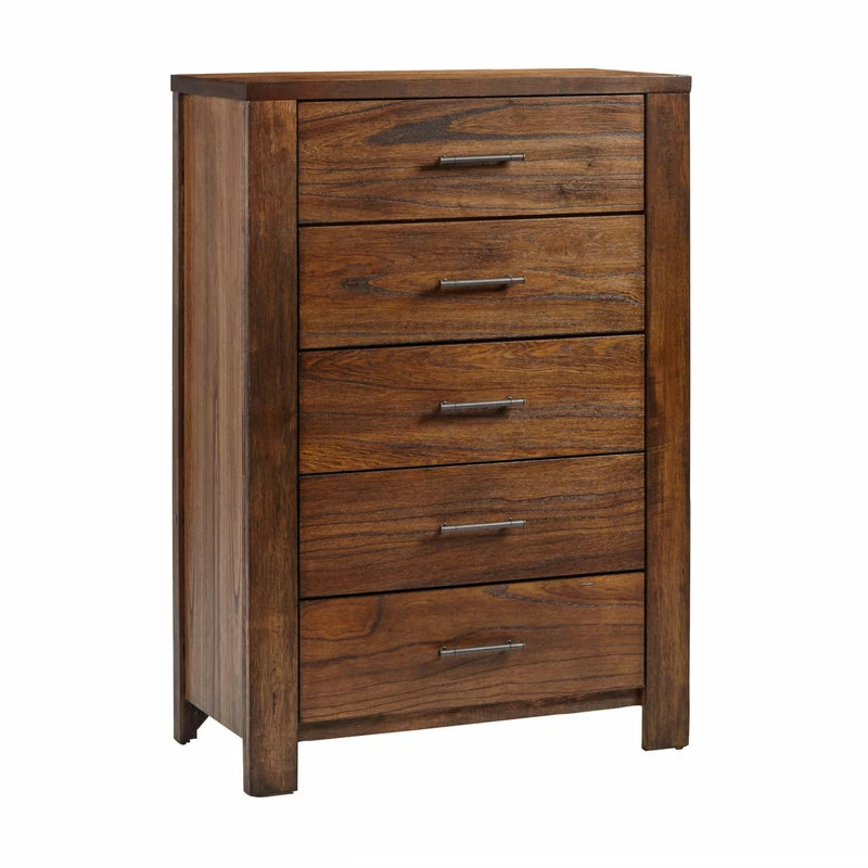 Best deal ๐ Progressive Furniture Brayden 5 Drawer Chest In Satin Mindi ๐งจ - Image 3