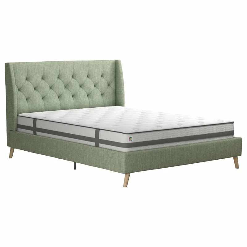 Cheapest ✨ Novogratz Her Majesty Bed, Light Green, Queen ⭐