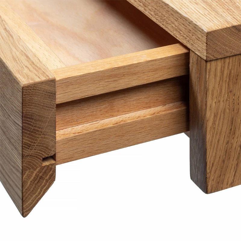 Cheap ๐ Woodek Design Bo Floating Bedside Table, Wall Hanging, Wooden Nightstand With Drawer, Oak โ - Image 4